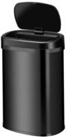 Juskys 300633, Juskys Rechteckiger M&uuml;lleimer mit Sensor Schwarz