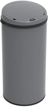 Svita Sensor- 50L Stahl mit Sensor Elektrischer Abfalleimer Küche Automatikmülleimer mit Sensor Grau (98732)