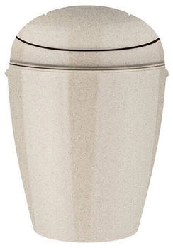 Koziol Schwingdeckeleimer Del XS, , Kunststoff, Recycled Desert Sand, 2 L, 1400121