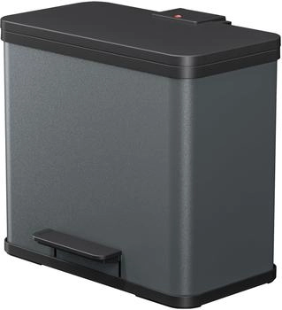 Hailo ProfiLine Solid &Ouml;ko Trio Plus L 3x9L dunkelgrau matt