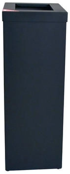 Proregal Wertstoffsammler RecycloFlex 60 | 60 Liter, HxBxT 70,5x26,3x34,3cm | Aluminium | Schwarz (RVB288-01)
