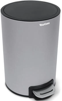 YourCasa 5l Kosmetikeimer Grau (PBR002)