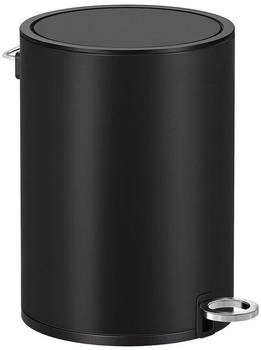 Songmics Kosmetikeimer, M&uuml;lleimer Bad, 3 Liter, Abfalleimer, schwarz