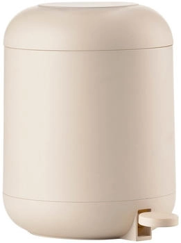 Zone Denmark Sensu Pedaleimer 24,5 x 20 x 26,5 cm 4 Liter Sand