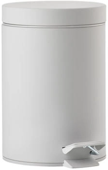 Zone Denmark Solo Pedaleimer Dia 17 x 25 cm 3 Liter Soft Grey