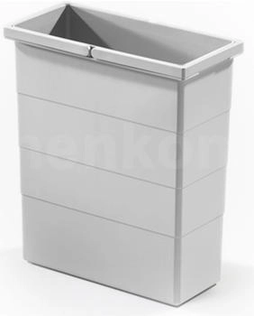Hailo 14 Liter Inneneimer 1075989 hellgrau für Abfallsammler Cargo-Soft 3610-40