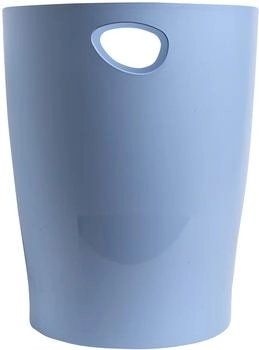 Exacompta Papierkorb BeeBlue Ecobin hellblau mit Griffen (45309D)