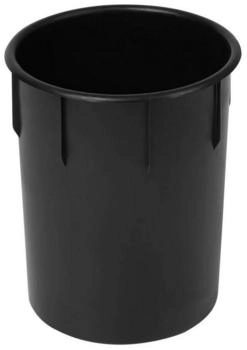 Hailo Inneneimer 4l aus Kunststoff schwarz für Solid S / T1S