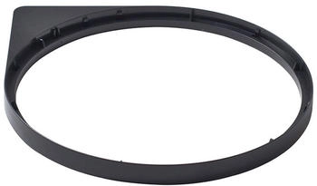 Hailo Mantelring unten 1090299 schwarz für Compact-Box und Mono
