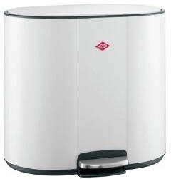 Wesco Multi Collector 2 freistehender Behälter, weiß matt