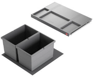 Hailo Allegro System, M&uuml;lleimer Einbau 60cm Schublade, Frontauszug
