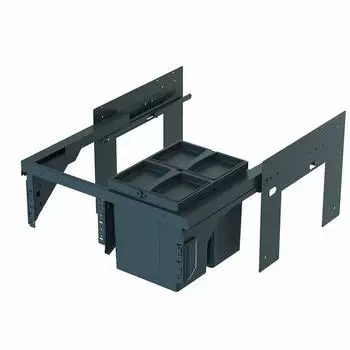 Wesco Naber Pullboy Soft Fusion 320 K/600-2 , Abfallsammelsystem, anthrazit