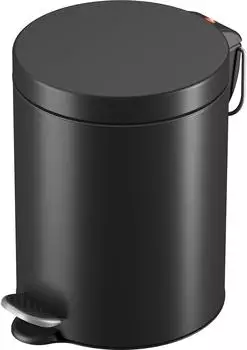 Hailo Tretmülleimer rund Selekta 5 l schwarz