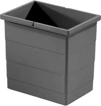 Hailo 18 Liter Inneneimer 1129959 basaltgrau für Abfallsorter Raumspar Tandem / Eimer / Ersatzeimer