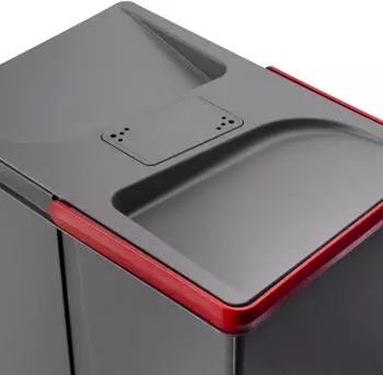 Emuca K&uuml;chenschubladenabfallbeh&auml;lter mit Geruchsschutzdeckel, 3x15L+2x7L, anthrazit (8259723)