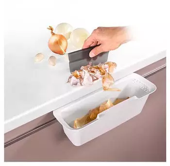 Tescoma Clean Kit Hänge-Abfalleimer für Küche, weiß (899418)