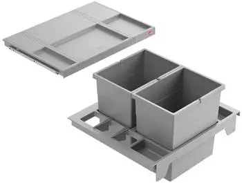 Hailo Einbaum&uuml;lleimer Abfallsammler Separato K 600 20/20/D (3620801)