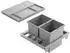 Hailo Einbaumülleimer Abfallsammler Separato K 600 20/20/D (3620801)