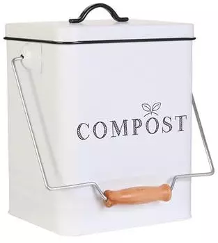Je Cherche une Idée Kompost-Kücheneimer Metall 5L (KA4368)