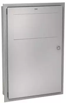 KWC RODAN Abfallbeh&auml;lter Unterputz Edelstahl 16l (2000101347)