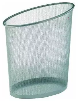 Alba MESHCORB Papierkorb Mesh 20L oval silber (MESHCORBM)