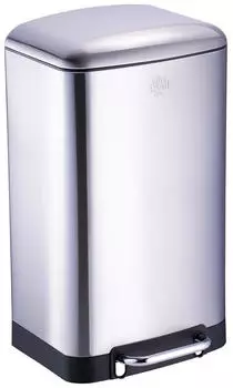 Dirt Devil Tretm&uuml;lleimer 30L Edelstahl Soft Close, Silber (8711252494975)