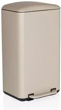 HJH Office CLEAN BEVA Treteimer 30L Metall, Beige