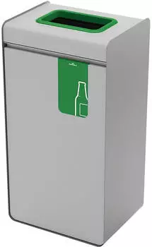 DURABLE DURASORT Wertstoffsammler 55L Glas/Metall, Kunststoff-Innenbeh&auml;lter (321405)