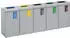 DURABLE DURASORT Wertstoffsammler 55L Glas/Metall, Kunststoff-Innenbehälter (321405)
