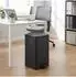 HJH Office Clean Step 3 Mülleimer 50L Schwarz (Clean Step 3)