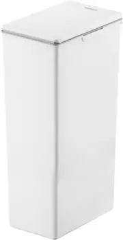 Fackelmann Oslo Touch-Abfalleimer 40L Kunststoff, weiß matt (52945431-0)
