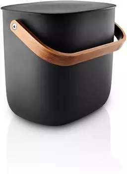 Eva solo Reflect M&uuml;lleimer 6L, Kunststoff, schwarz (537777)