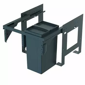 Wesco Pullboy Soft Fusion 480 K/600-1 Abfallsammelsystem anthrazit, Einbau rechts (8011734)