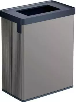 Curver Verto Recycle Abfalleimer 54L, Kunststoff, perlgrau (261012)