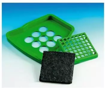 Naber SELECTAkit Cabbi Bio-Deckel Nachrüstsatz mit Aktivkohle-Filter, grün (8011177)