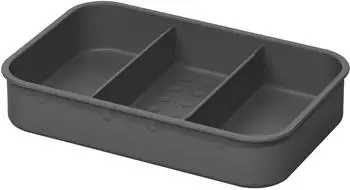 Ninka eins2top Schale klein 4,2L/5,5L/8L dunkelgrau (5003.11 41514)