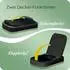Novaliv Müllsackständer mit Deckel, 70L-120L, 2er-Set, outdoor (31049)