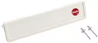 Hailo Griffleiste wei&szlig; f&uuml;r Multi-Box 2x15 / duo L