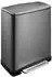 Proregal Rechteckiger Treteimer 2 Inneneimer 46L, 65x50x34,5cm (PR_RVB234-12)