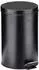 Dirt Devil Treteimer 12L Edelstahl Soft Close, schwarz
