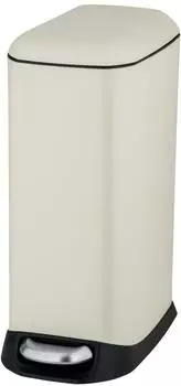 Wenko Mod. Design Treteimer 20L, creme, herausnehmbarer Einsatz (53321864-0)