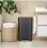 HJH Office CLEAN NATURA Mülleimer 30L, schwarz