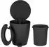 Blomus AVA Treteimer 3L, schwarz