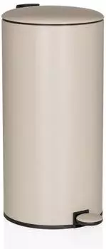 HJH Office Clean Step 2 Treteimer 30L, Metall, beige