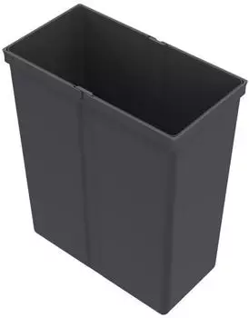 Hettich AvanTech You Pull Abfallsystem-Eimer 40l, Kunststoff anthrazit (9279394)