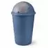 Mojawo Schwingdeckeleimer 50L Kunststoff blau
