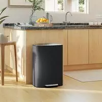 K&Uuml;CHEN-M&Uuml;LLEIMER Edelstahl Schwarz