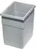 Ninka eins2vier Abfalltrennsystem KB 450mm, 2x 6L + 1x 13,5L, alugrau, Seitenstärke 16mm