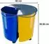 SWING ECOBIN+P Mülleimer drehbar 3 Fächer 11,7L