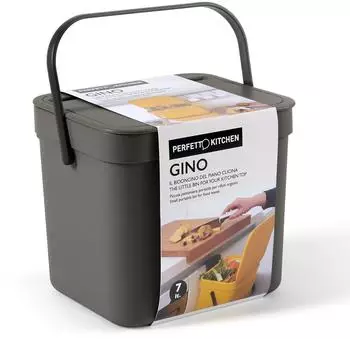 la Piacentina Gino Biom&uuml;lleimer 7L anthrazit (29121)